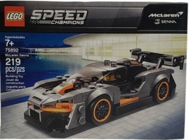LEGO Speed Champions McLaren Senna 75892 Building Kit Playset 219pcs  New - £23.29 GBP