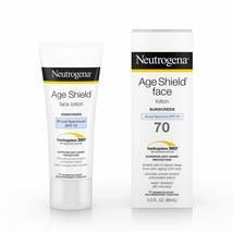 Neutrogena Age Shield Face Lotion Sunscreen Broad Spectrum SPF 70 - 3 Oz - $14.60