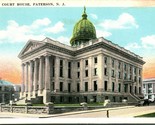 Court House Building Paterson NJ New Jersey UNP Unused WB Postcard Q15 - $5.01