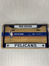 New Orleans Pelicans NBA Sparkly Glitter Bling Look Blue License Plate Frame - $13.98