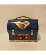 Superman The Last Son of Krypton Dome style Metal Lunchbox 2001 - $7.69