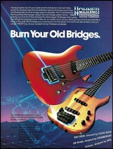 1990 Hohner ST-Lynx series electric guitar advertisement 8 x 11 ad print - £3.30 GBP