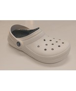 CROCS Classic Lined Clog K Lightweight Slip On Clogs Kids Size J1 Shoes ... - £40.88 GBP