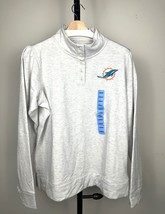 Women&#39;s Miami Dolphins Team Apparel Long Grey Sleepwear Pullover Size: L... - $16.00