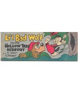 LI&#39;L BAD WOLF IN THE HOLLOW TREE HIDEOUT #B-5 (1950 Wheaties Premium) Di... - $24.43 CAD
