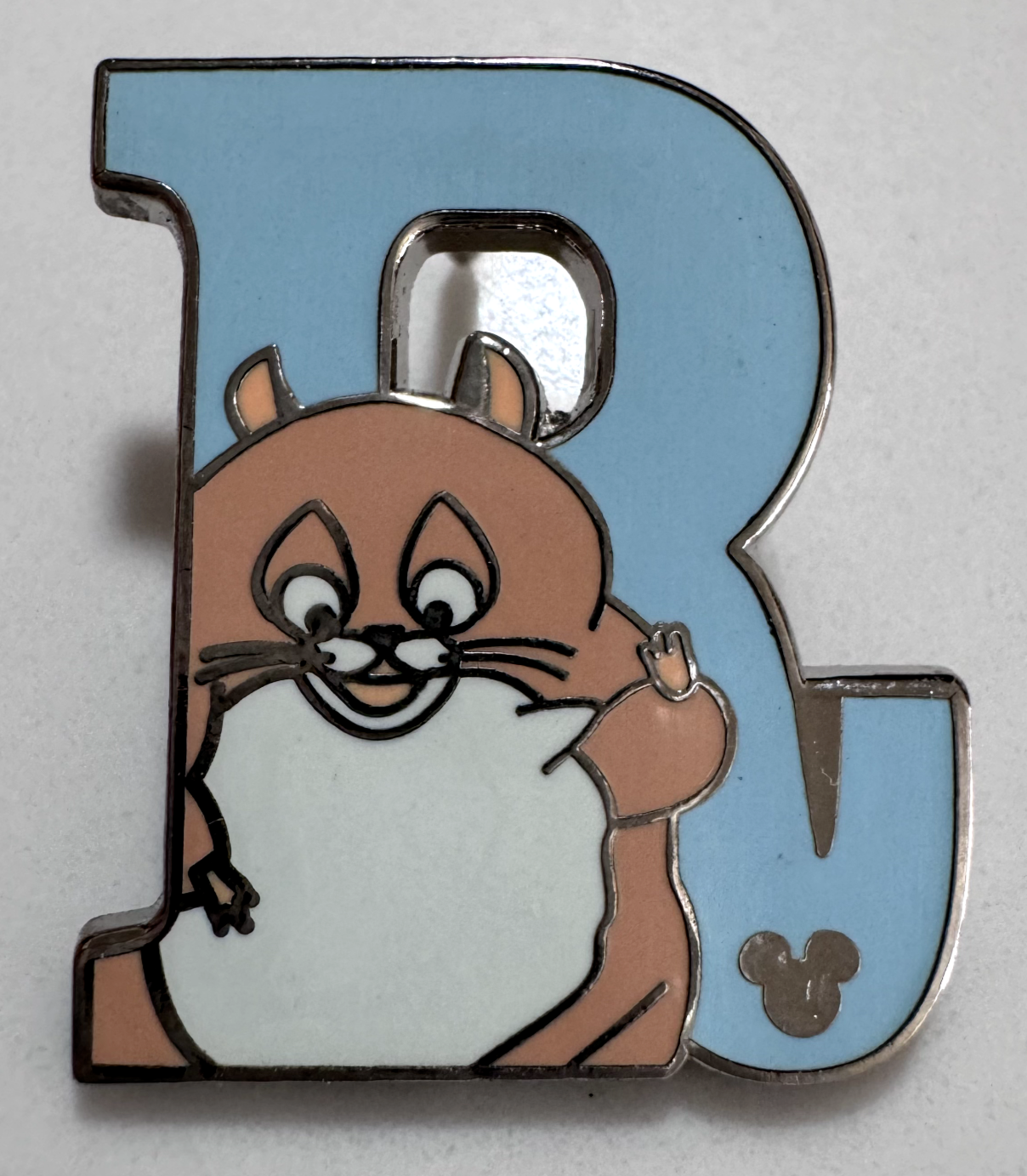 Disney 2011 Alphabet Letter R Rhino Bolt Pin - $9.89