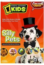 New. Silly Pets National Geo Pc Cd Rom Comic Book Creator Photos Of Your Pets - £7.83 GBP