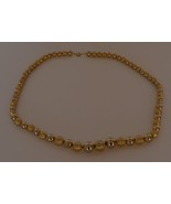 Jewelry-SKU#14/Necklace Brass Bead Necklace - $18.00