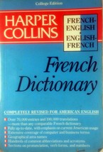 Harper Collins French/English English/French College Edition Dictionary ... - £2.72 GBP