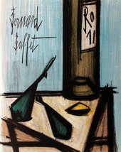 Bernard Buffet Still Life With Bottle, 1967 - £474.81 GBP