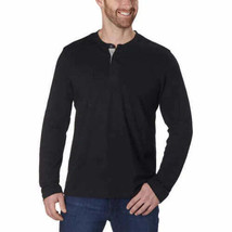 Kenneth Cole Mens Long Sleeve Henley 100% Cotton, Size Large - $27.72