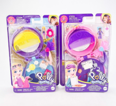 Polly Pocket Clip Comb Sleepover Pool Compact Kids Toy Mini Carry Lot of... - £21.65 GBP