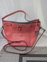 Michael Kors Drawstring Shoulder Bag Pink Saffiano Leather - $69.95