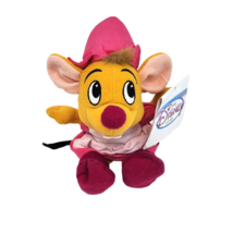 6&quot; Disney Store Cinderella Suzy Mouse Stuffed Animal Plush Toy B EAN Bag W/ Tag - £22.41 GBP