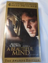 A Beautiful Mind (VHS, 2002, Awards Edition) Brand New - Sealed - £4.68 GBP