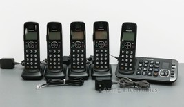 Panasonic  KX-TGE645M DECT 6.0 Expandable 5 Handset Cordless Phone  - £35.37 GBP