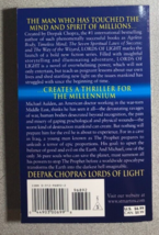 LORDS OF LIGHT by Deepak Chopra (1999) St. Martin&#39;s SF paperback 1st - £11.65 GBP
