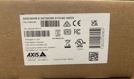 Axis D4100-E Network Strobe Siren 01942-001 - £341.77 GBP