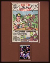 Steve Garvey Signed Framed 1985 Nestle Quik ORIGINAL Advertising Display Padres - £61.94 GBP