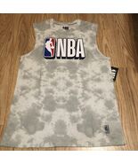 NBA Logo Black Men&#39;s tank top tye dye size Medium M - €17,01 EUR