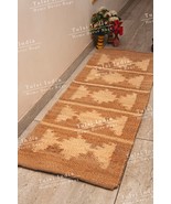 natural hemp rug, jute hemp rug, home decor hemp rug, salon rug, indian ... - $201.54 CAD