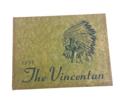 1957 The Vincentan Yearbook Vintage St. Vincent High School Perryville M... - $22.44