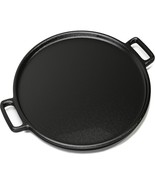 Cast Iron Pizza Pan - 14-Inch Baking Pan for Oven Stovetop Grill Campfire - $47.26 CAD