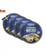 4 Cans Abba Klassisk Matjessill, 215g (7.58oz) Swedish Pickled Herr - $34.90
