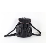 Vtg 90s Streetwear Southwestern Trim Multipocket Cinch Mini Rucksack Bac... - $64.30