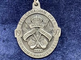 Vintage 1997 Bell Canadian Open Keychain Royal Montreal Golf Club 1873 Porte-Clé - £9.52 GBP