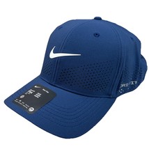 Nike Dri-FIT ADV Rise Structured Swoosh Blue Hat Cap Size M/L NEW FZ3607... - $37.14 CAD
