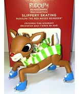 Hallmark Keepsake Ornament Rudolph Reindeer Slippery Skating 2020 - £12.03 GBP