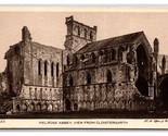 Melrose Abbey View From Cloistergarth Melrose Scotland UNP DB Postcard W21 - $7.87