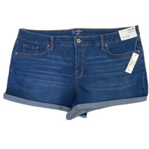 Jessica Simpson Charmer Blue Jean Shorts Womens size 18/34 Booty Short - £17.64 GBP