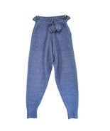 Allison New York Women&#39;s S Blue Wool Blend Elastic Waist Jogger Pants, S... - $34.19 CAD