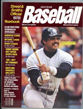 Street &amp; Smith&#39;s Baseball Magazine Yearbook 1978 Reggie Jackson NY Yankees - £8.77 GBP