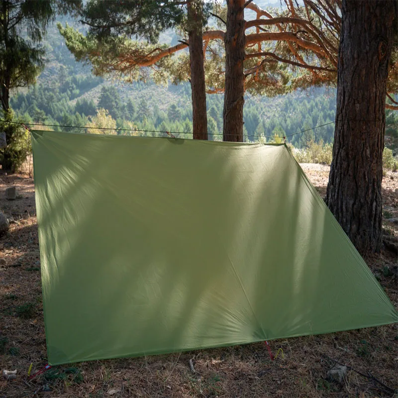 Sporting FLAME&#39;S CREED Ultralight Tarp Lightweight MINI Sun Shelter Camping Mat  - £47.96 GBP