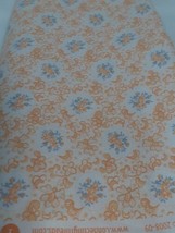 Mama&#39;s Cottons 2 by Connecting Threads 2008-09 Peach Floral, Cotton, 3 Yards, - $19.40