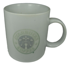 2x 1999 STARBUCKS Coffee Mugs Cups Mermaid Siren Logo 4 x 3.5&quot; Faded Logo - £7.67 GBP