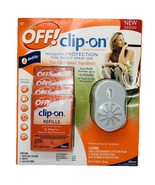NEW RARE Off! Clip On Fan Circulated Mosquito Repellent &amp; 4 Refills Odor... - $44.96