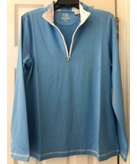 NWT Ladies CUTTER &amp; BUCK Powder Blue Long Sleeve Golf Tennis Shirt - L &amp; XL - €32,08 EUR
