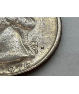 Rare!!! US 1776-1976 D Bicentennial Quarter Coin Filled D Mint Mark Error - £525.85 GBP