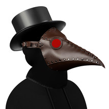 Halloween Plague Doctor Bird Mask Headgear Cosplay Punk Witch Ghost Fest... - $56.00