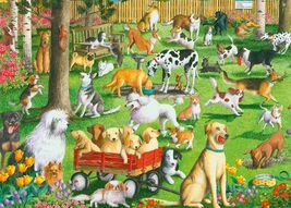 Ravensburger at The Dog Park Large Format 500 Piece Jigsaw Puzzle for Ad... - $17.55