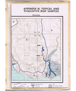 Map Kampot Cambodia Topical &amp; Evaluative Map Samples Military - £4.01 GBP