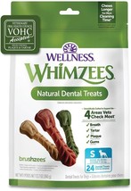 WHIMZEES by Wellness Brushzees Dental Chews Natural Grain-Free Dental Do... - $22.36