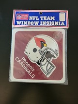 Vtg 1980s Phoenix Cardinals 4x4 Window Insignia Helmet Sign NFL. Suction. Unused - £6.44 GBP