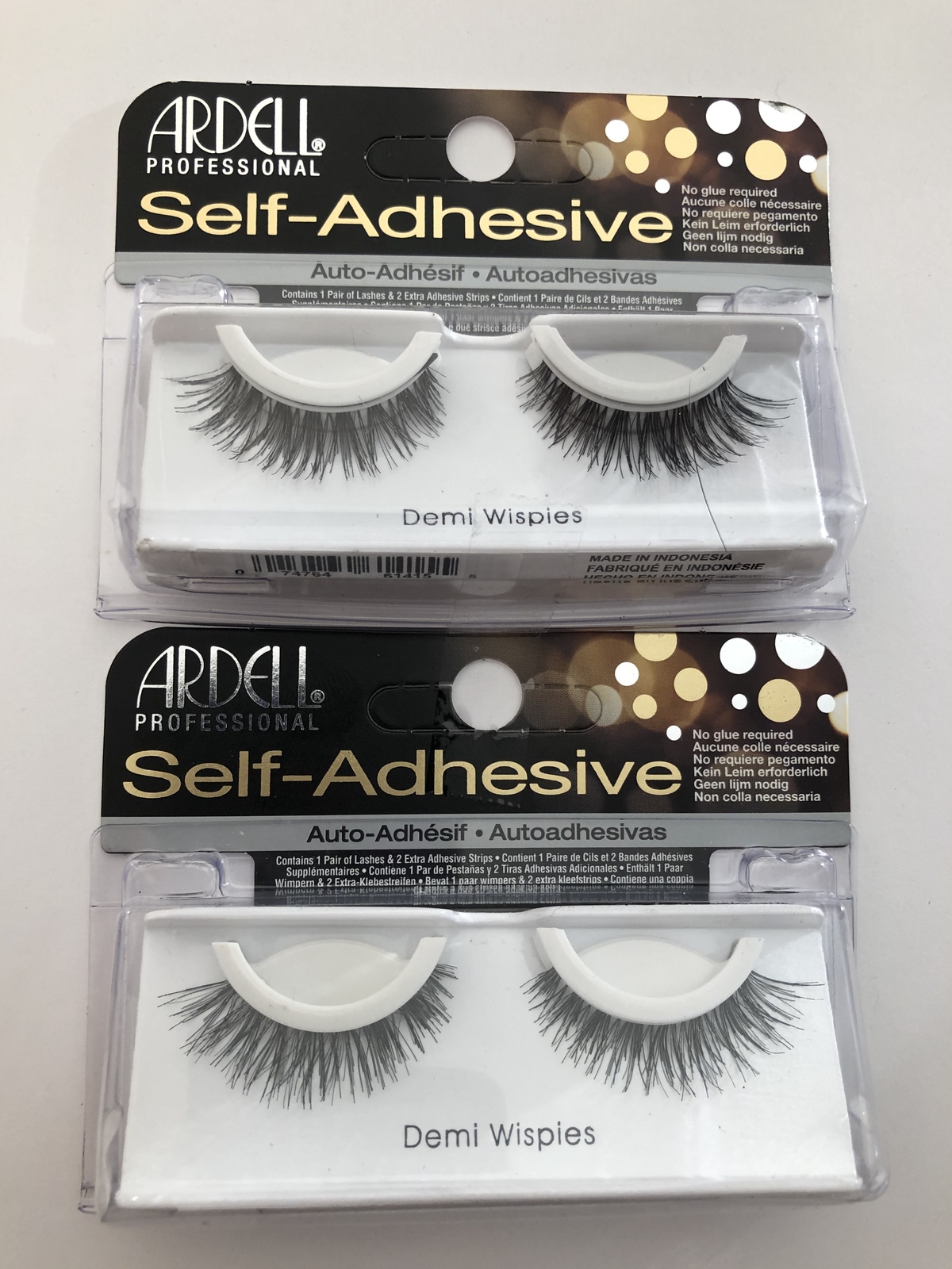 Primary image for Ardell Professional Self Adhesive Demi Wispies Lashes ( two packs )