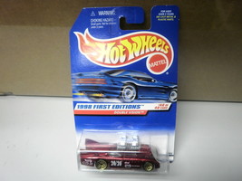 Mattel Hot Wheels 19643 Double Vision 1998 1ST Eds Diecast Car New On CARD- L15 - £2.84 GBP
