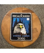 Vintage 2000 Broad Creek Winter Camper Boy Scout BSA Patch 4”x3” Iron On... - $164.51 MXN